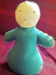 Felt Babushka baby toy  by Lily